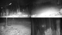 Sdružený snímek okolí chaty Myslivna