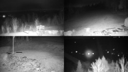 Sdružený snímek okolí chaty Myslivna