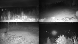 Sdružený snímek okolí chaty Myslivna