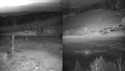 Sdružený snímek okolí chaty Myslivna