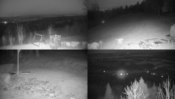 Sdružený snímek okolí chaty Myslivna