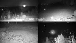 Sdružený snímek okolí chaty Myslivna