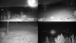 Sdružený snímek okolí chaty Myslivna