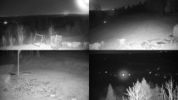 Sdružený snímek okolí chaty Myslivna