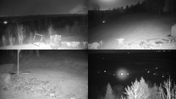 Sdružený snímek okolí chaty Myslivna