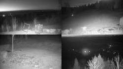 Sdružený snímek okolí chaty Myslivna