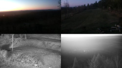 Sdružený snímek okolí chaty Myslivna