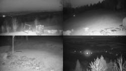 Sdružený snímek okolí chaty Myslivna