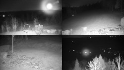 Sdružený snímek okolí chaty Myslivna