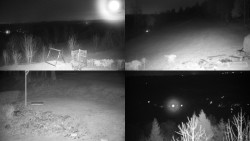 Sdružený snímek okolí chaty Myslivna