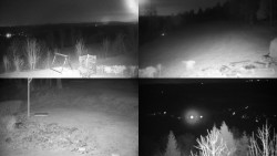 Sdružený snímek okolí chaty Myslivna