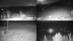 Sdružený snímek okolí chaty Myslivna