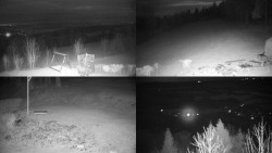 Sdružený snímek okolí chaty Myslivna