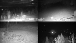 Sdružený snímek okolí chaty Myslivna