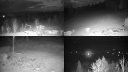 Sdružený snímek okolí chaty Myslivna