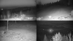 Sdružený snímek okolí chaty Myslivna