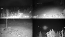 Sdružený snímek okolí chaty Myslivna