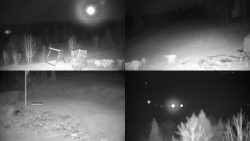 Sdružený snímek okolí chaty Myslivna