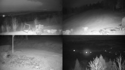 Sdružený snímek okolí chaty Myslivna