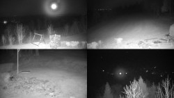 Sdružený snímek okolí chaty Myslivna