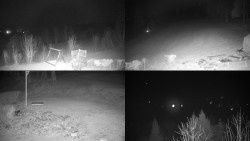 Sdružený snímek okolí chaty Myslivna