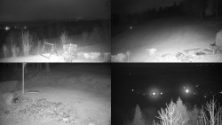 Sdružený snímek okolí chaty Myslivna