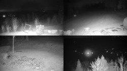 Sdružený snímek okolí chaty Myslivna