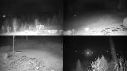 Sdružený snímek okolí chaty Myslivna