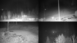 Sdružený snímek okolí chaty Myslivna