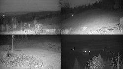 Sdružený snímek okolí chaty Myslivna