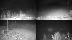 Sdružený snímek okolí chaty Myslivna