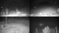 Sdružený snímek okolí chaty Myslivna