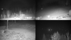 Sdružený snímek okolí chaty Myslivna