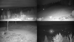 Sdružený snímek okolí chaty Myslivna