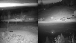 Sdružený snímek okolí chaty Myslivna