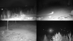 Sdružený snímek okolí chaty Myslivna