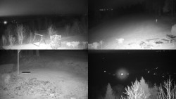 Sdružený snímek okolí chaty Myslivna