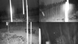 Sdružený snímek okolí chaty Myslivna