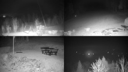 Sdružený snímek okolí chaty Myslivna