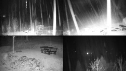 Sdružený snímek okolí chaty Myslivna