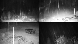 Sdružený snímek okolí chaty Myslivna