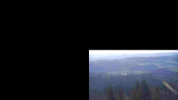 Sdružený snímek okolí chaty Myslivna