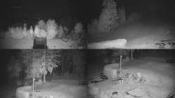 Composite photo of the surroundings of the Myslivna cabin
