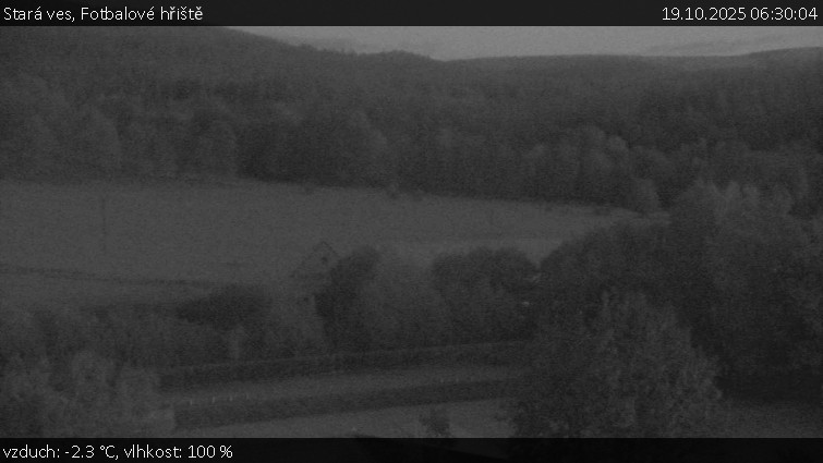 Stará ves - Fotbalové hřiště - 19.10.2025 v 06:30 Stará ves - Fotbalové hřiště - 19.10.2025 v 06:30
