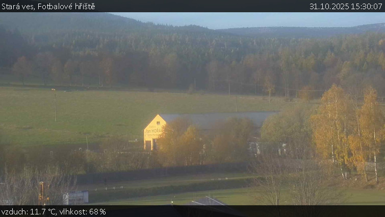 Stará ves - Fotbalové hřiště - 31.10.2025 v 15:30 Stará ves - Fotbalové hřiště - 31.10.2025 v 15:30