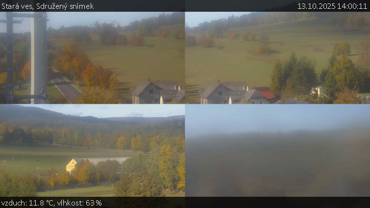 Stará ves - Sdružený snímek - 13.10.2025 v 14:00 Stará ves - Sdružený snímek - 13.10.2025 v 14:00