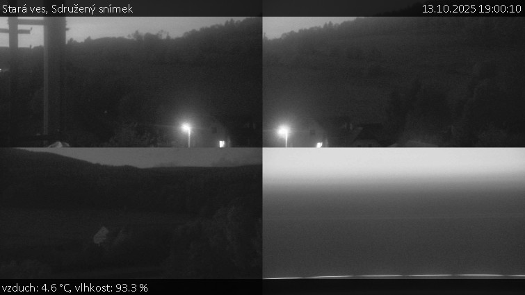 Stará ves - Sdružený snímek - 13.10.2025 v 19:00 Stará ves - Sdružený snímek - 13.10.2025 v 19:00