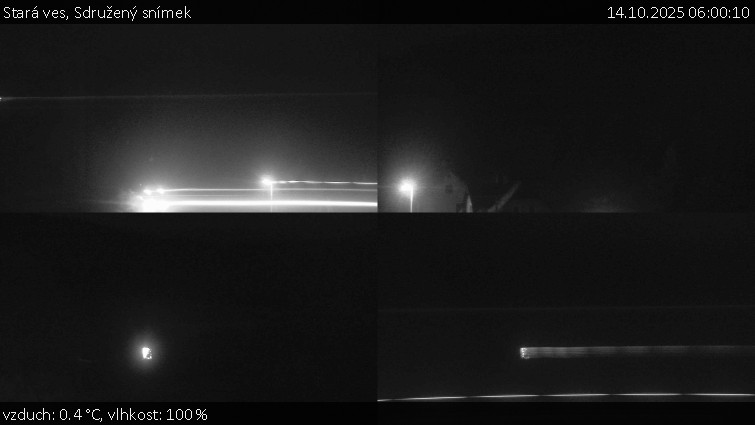 Stará ves - Sdružený snímek - 14.10.2025 v 06:00 Stará ves - Sdružený snímek - 14.10.2025 v 06:00