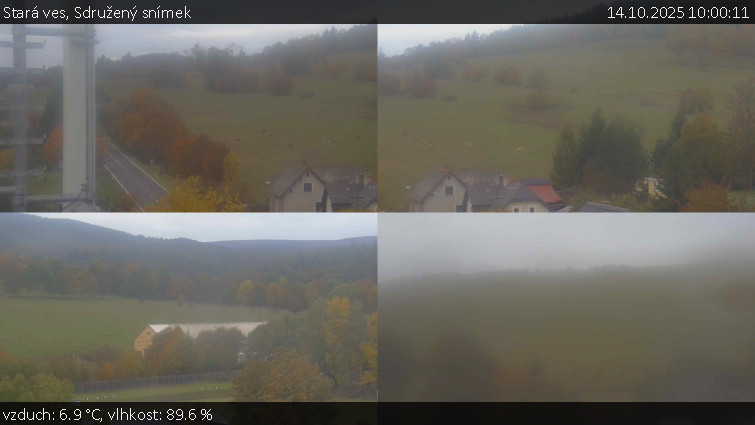 Stará ves - Sdružený snímek - 14.10.2025 v 10:00 Stará ves - Sdružený snímek - 14.10.2025 v 10:00