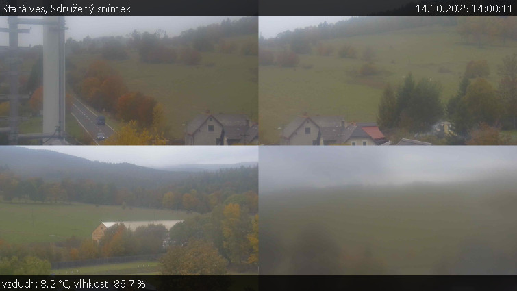 Stará ves - Sdružený snímek - 14.10.2025 v 14:00 Stará ves - Sdružený snímek - 14.10.2025 v 14:00
